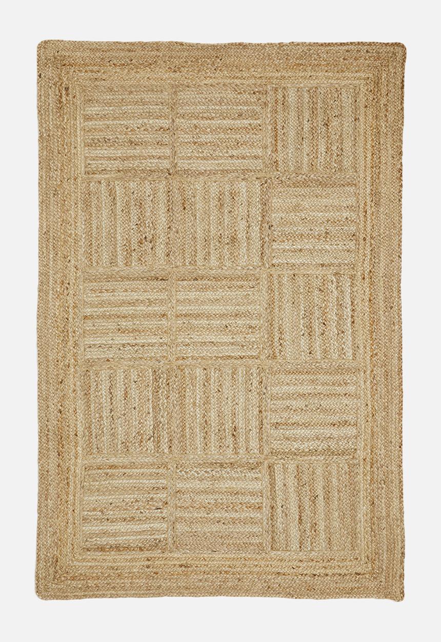 Sixth Floor - Braided jute rug - natural