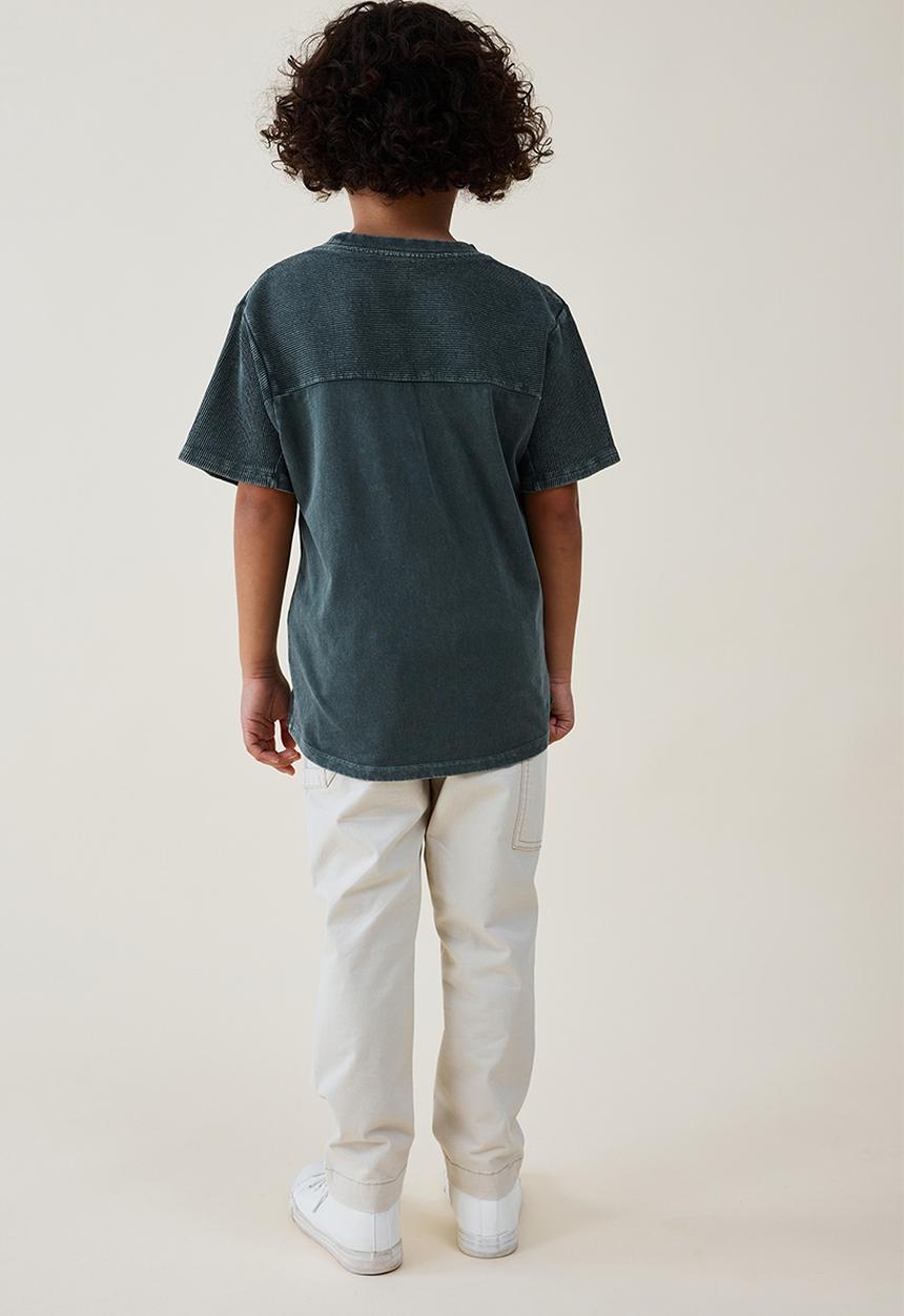 Cotton On - Worker chino pant - rainy day wash