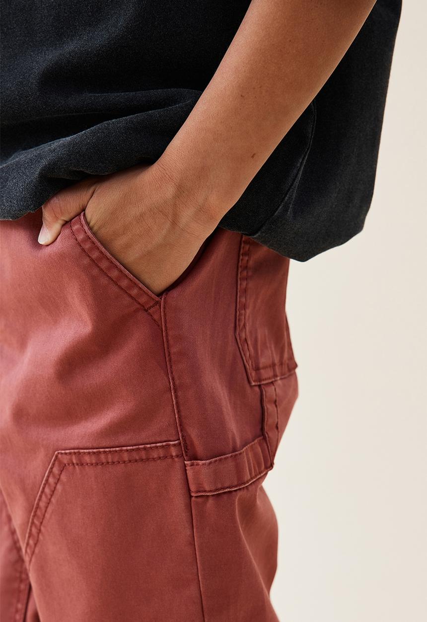 Cotton On - Worker chino pant - henna wash