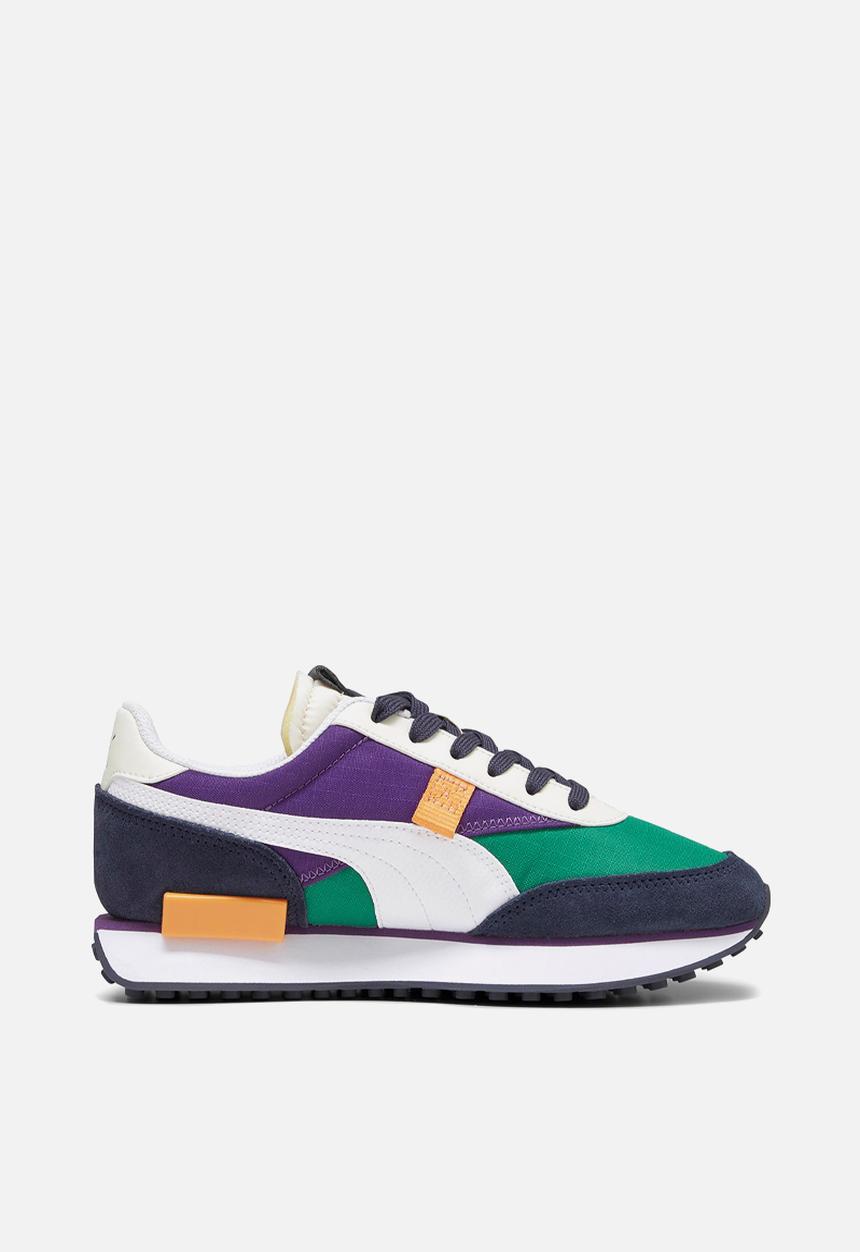 PUMA - Future Rider Play On Jr - green/purple pop