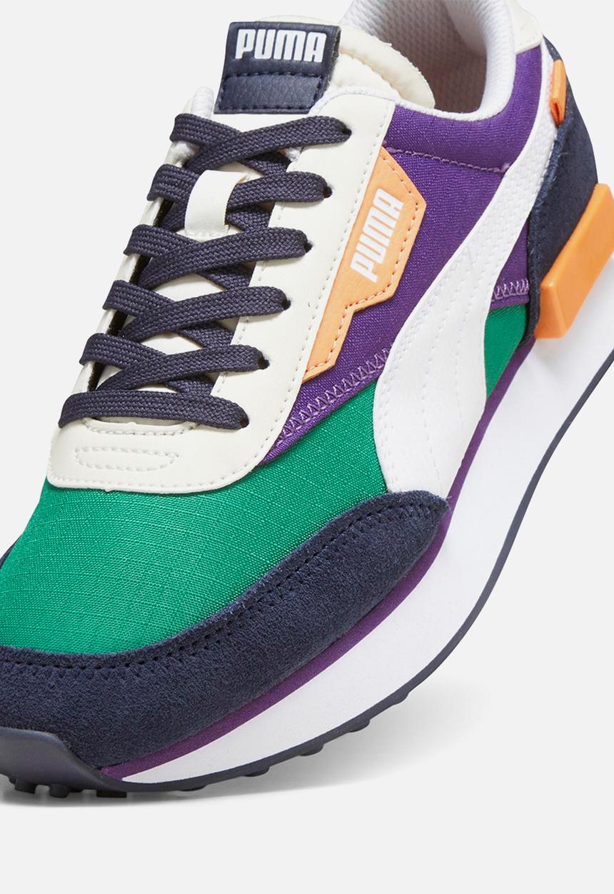 PUMA - Future Rider Play On Jr - green/purple pop