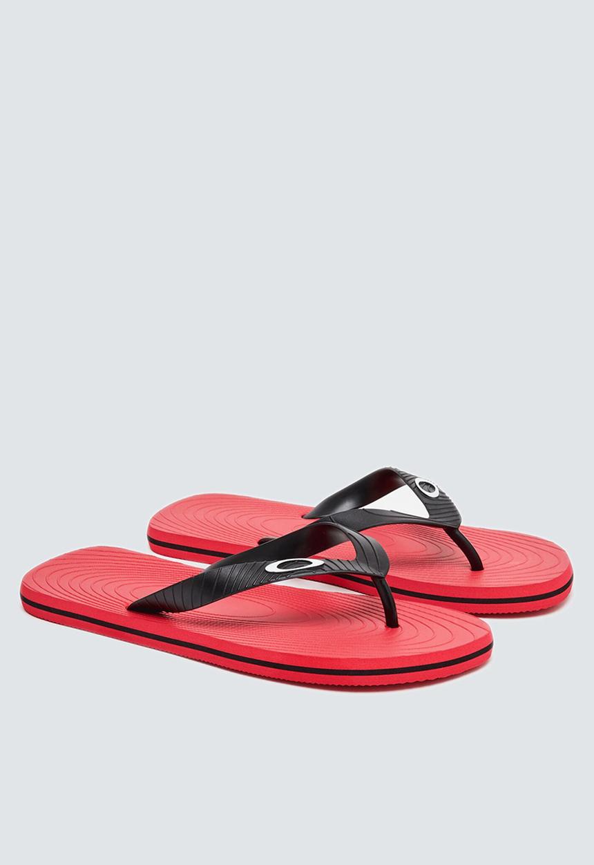 Oakley - Catalina flip flop - red line
