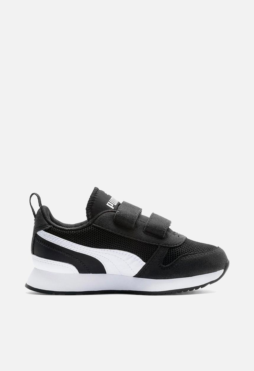PUMA - R78 v ps - black/white