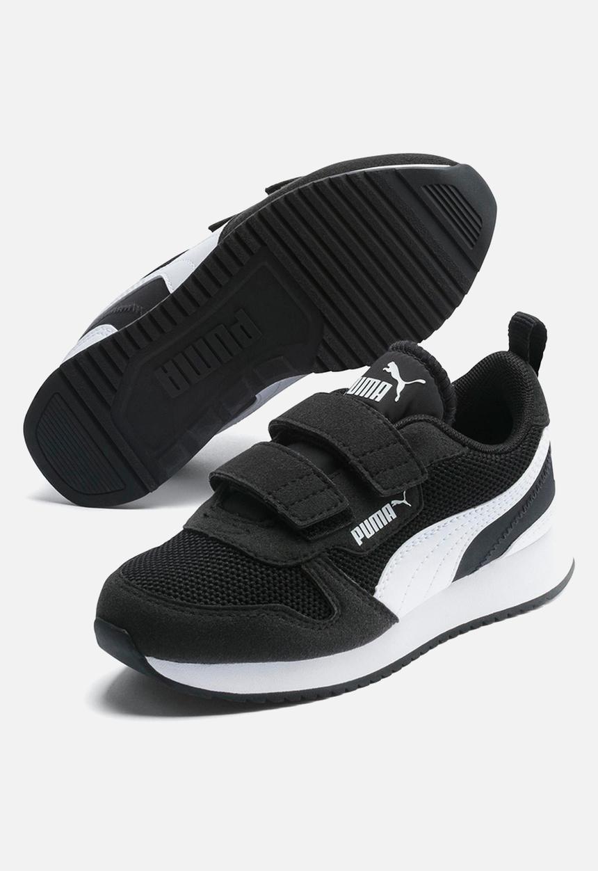PUMA - R78 v ps - black/white