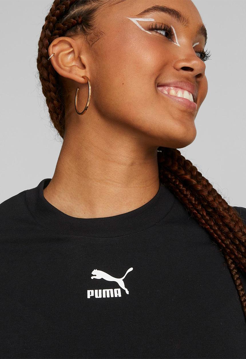 PUMA - Classics slim tee - puma black