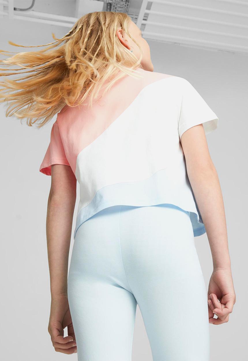 PUMA - Puma power cat tee g - icy blue