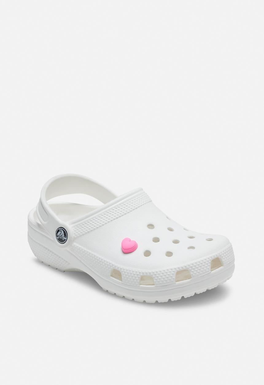 Crocs - Little pink heart loose jibbitz - pink