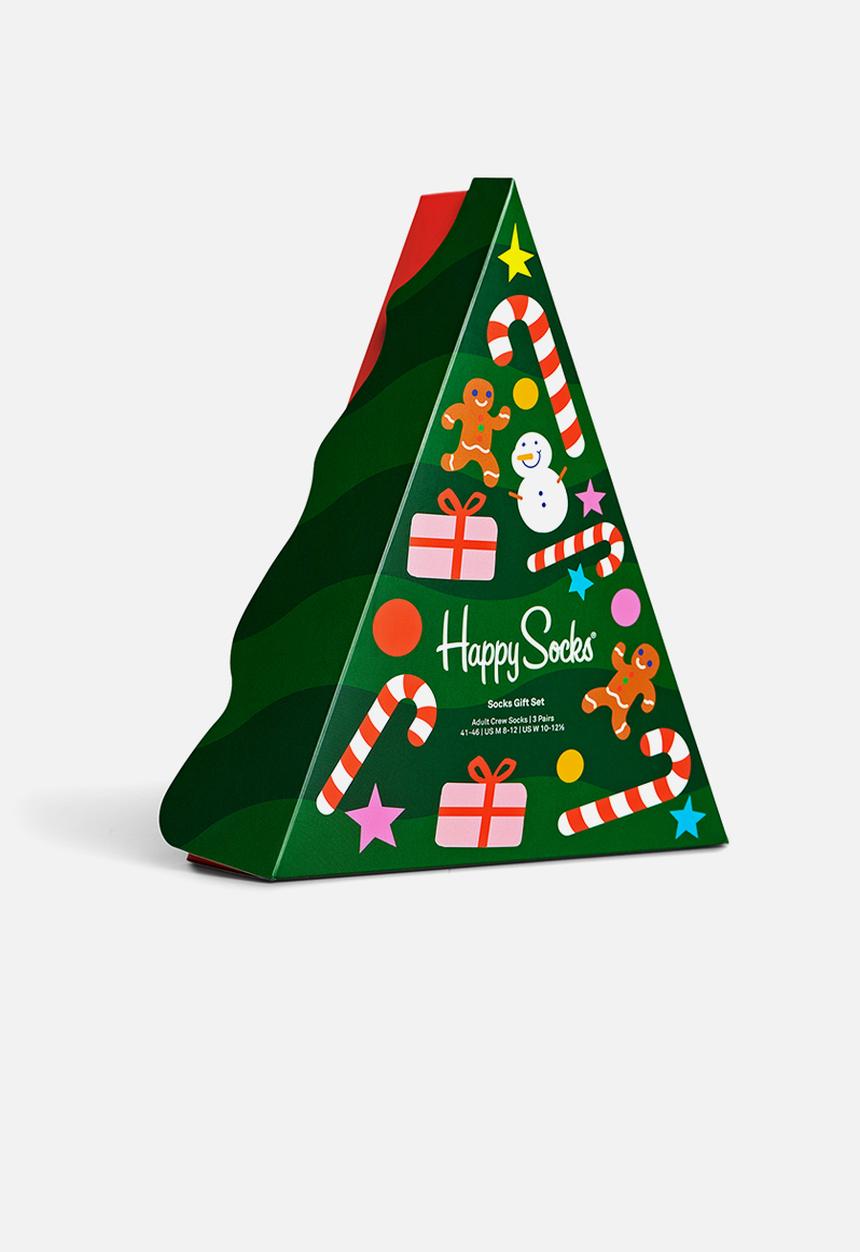 Happy Socks - 3-Pack decoration time gift set adult size - multi