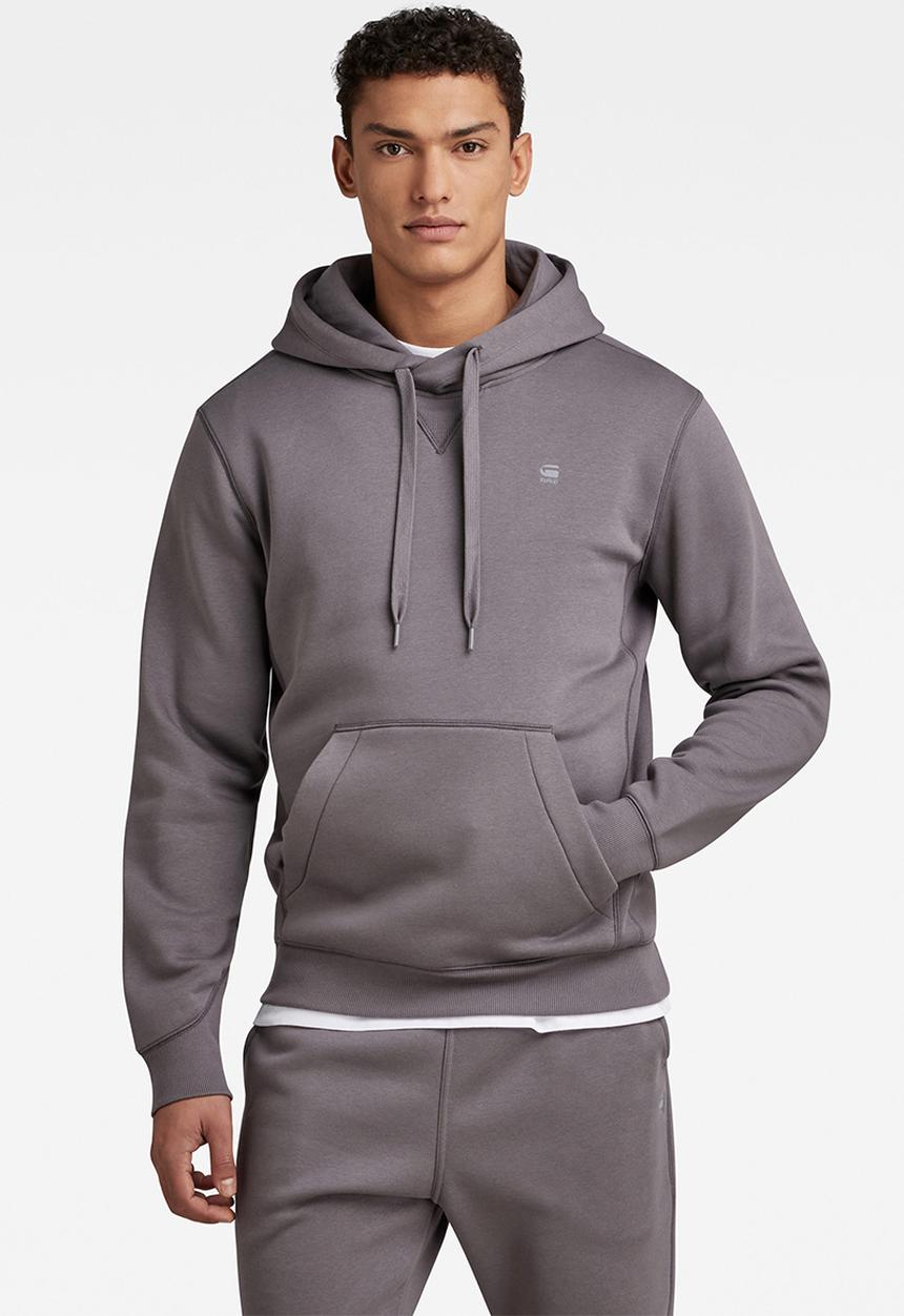G-STAR - Premium core hooded sw long sleeve Pacior sweat r - rabbit