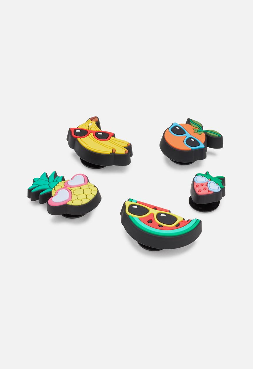Crocs - Cute fruit with sunnies 5 pack jibbitz - multi