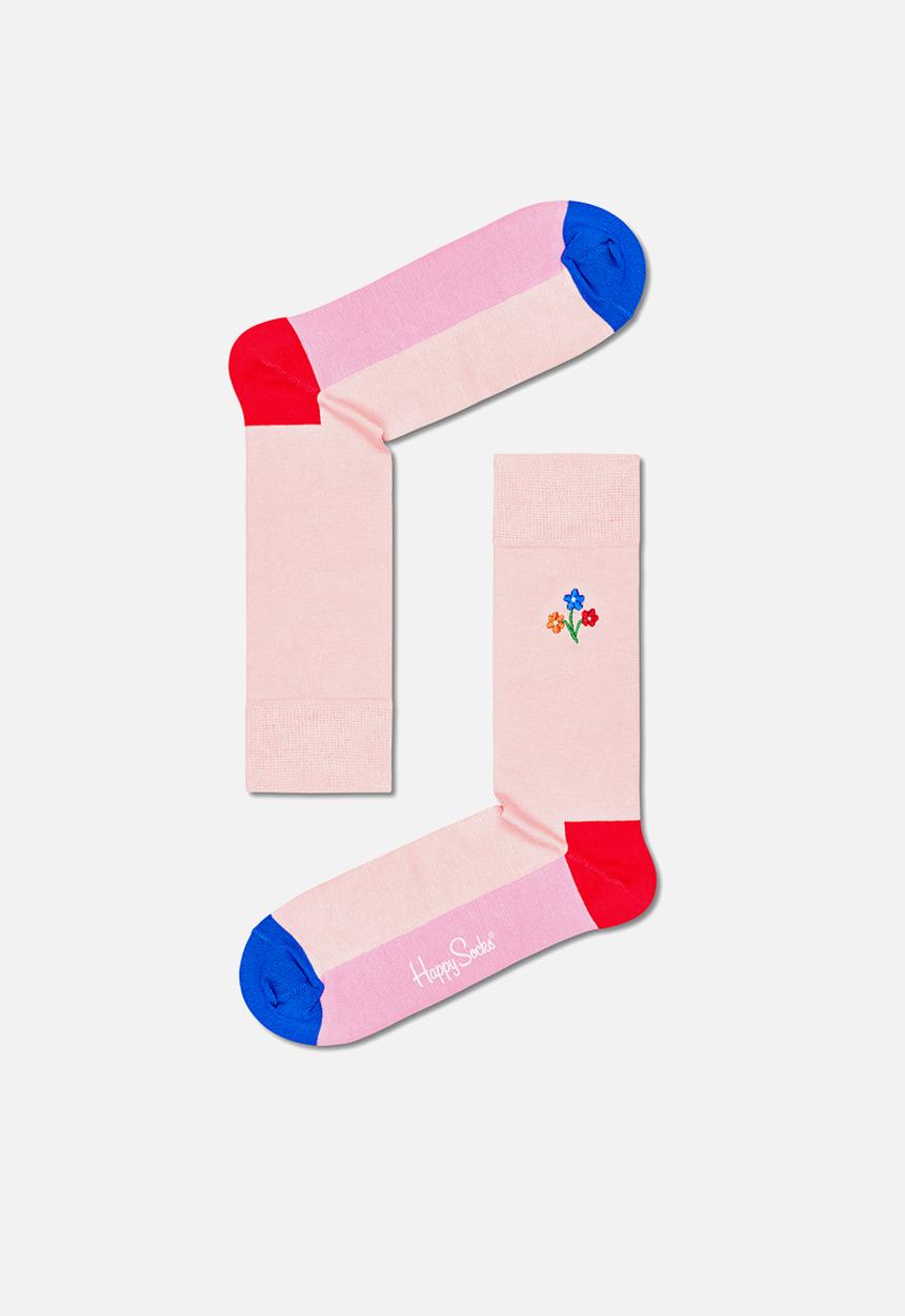 Happy Socks - 3-Pack flower socks gift set adult size - multi