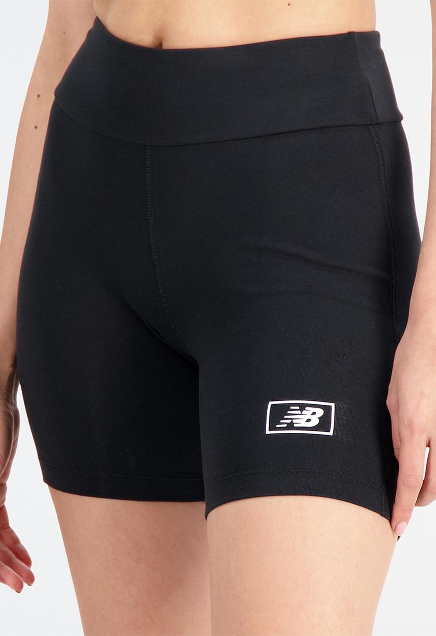 New Balance  - Nb essentials fitted short - black