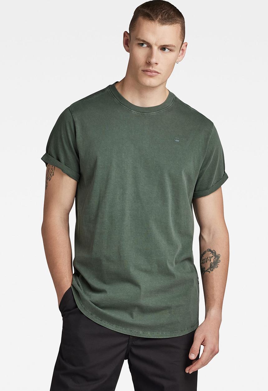 G-STAR - Lash r t short sleeve Compact jersey o rfd - graphite gd