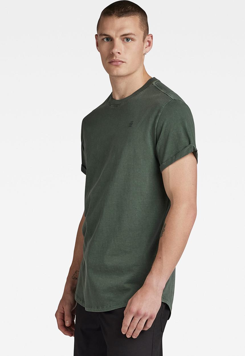 G-STAR - Lash r t short sleeve Compact jersey o rfd - graphite gd