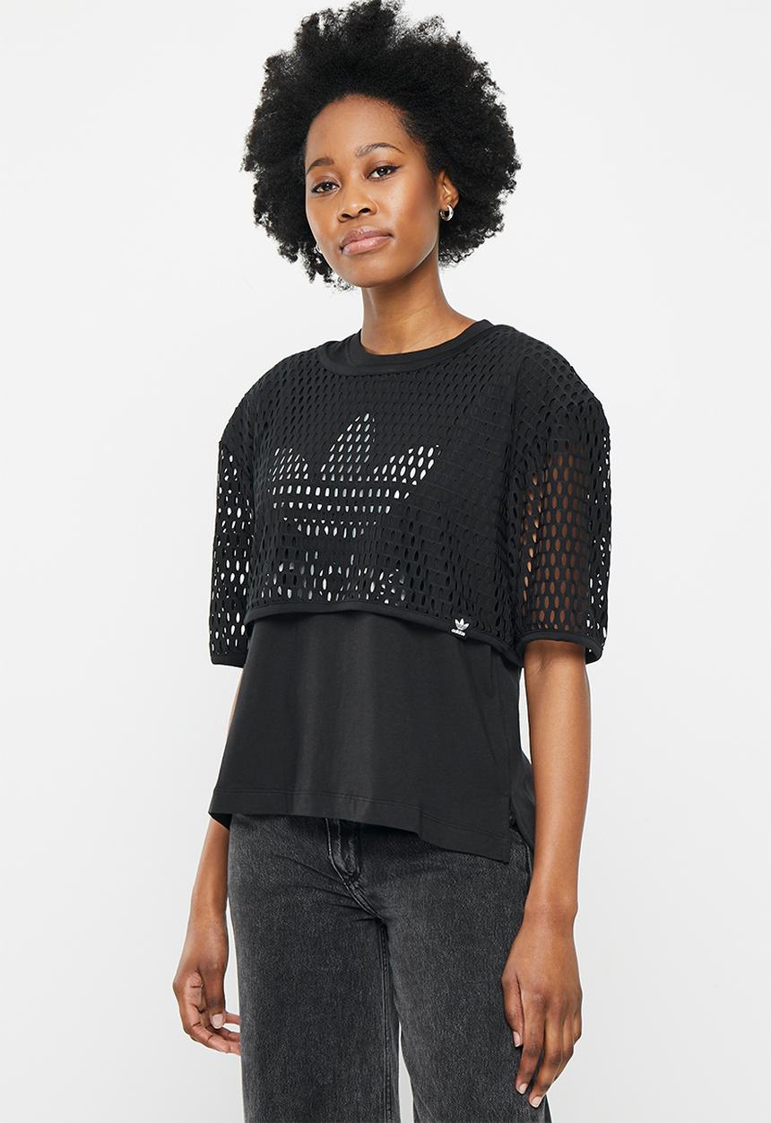 adidas Originals - Big logo tee - black