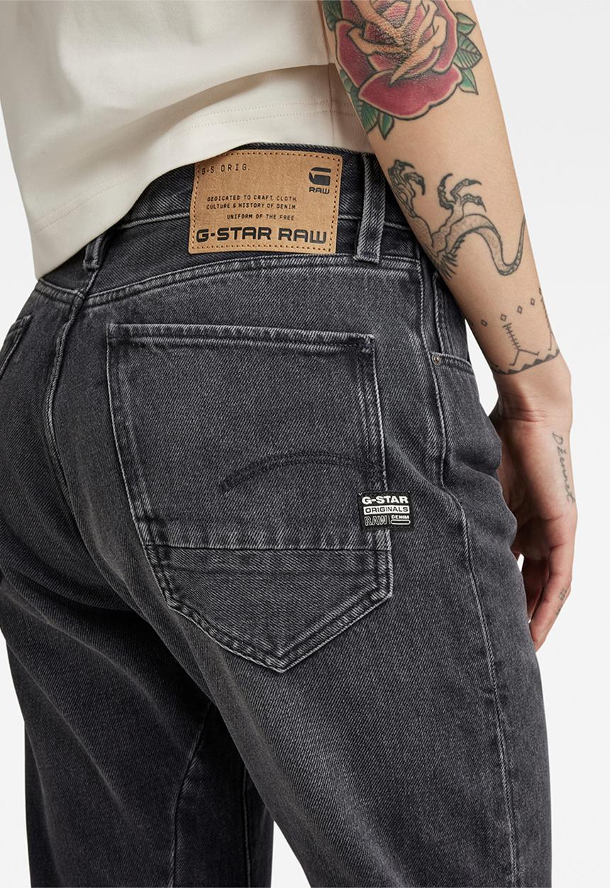 G-STAR - Arc 3D boyfriend women - worn in black smoke