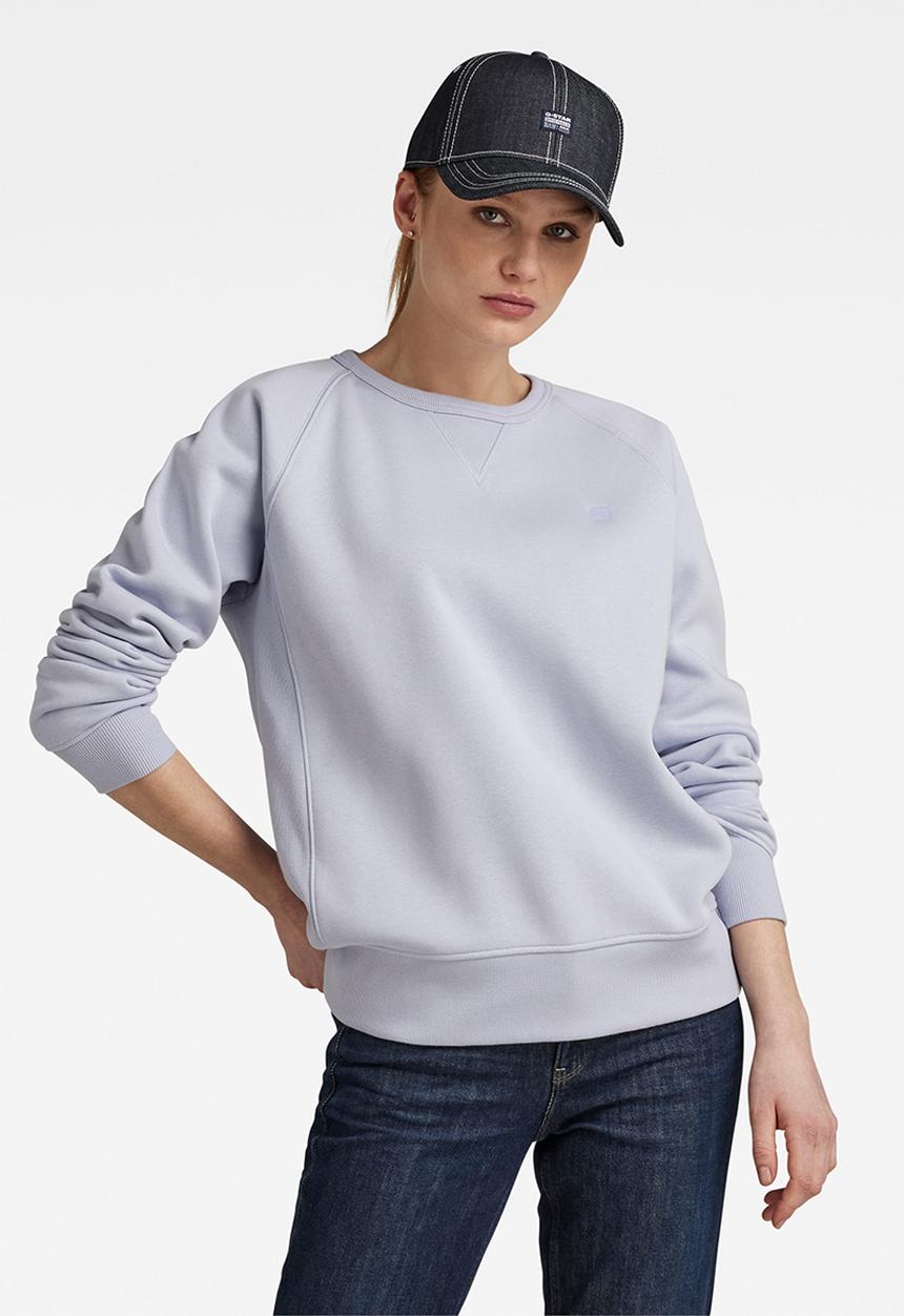 G-STAR - Premium core 2.0 r sweat women - icelandic blue