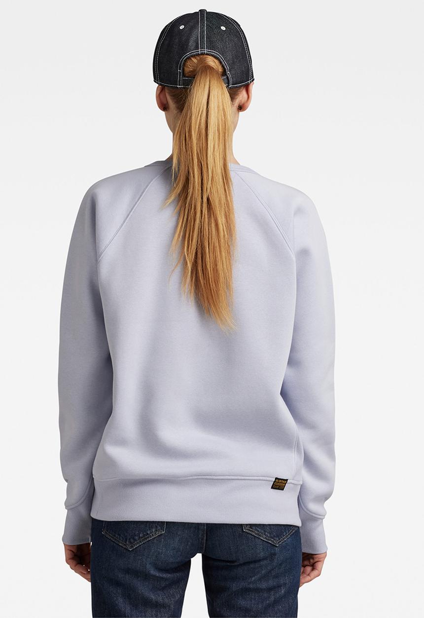 G-STAR - Premium core 2.0 r sweat women - icelandic blue
