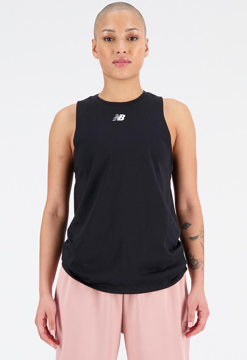 New Balance  - Relentless heathertech tank - black