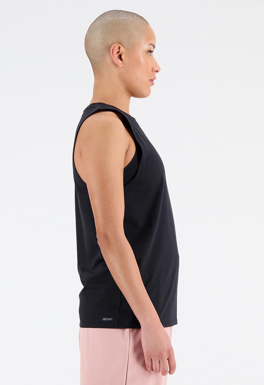 New Balance  - Relentless heathertech tank - black