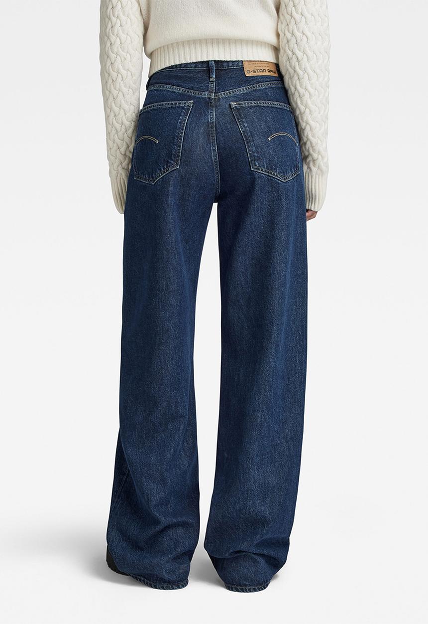 G-STAR - Deck 2.0 high loose wmn - worn in blue pool