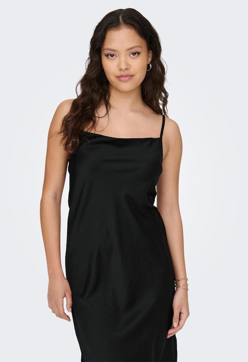 ONLY - Jane singlet midi dress - black 