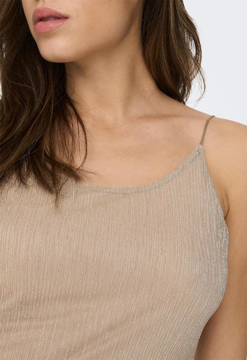 ONLY - Tinga sleeveless maxi dress jrs - peyote