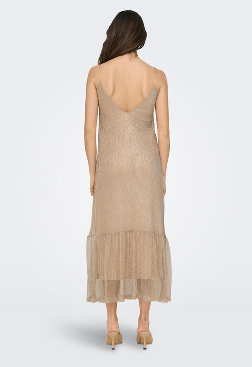 ONLY - Tinga sleeveless maxi dress jrs - peyote