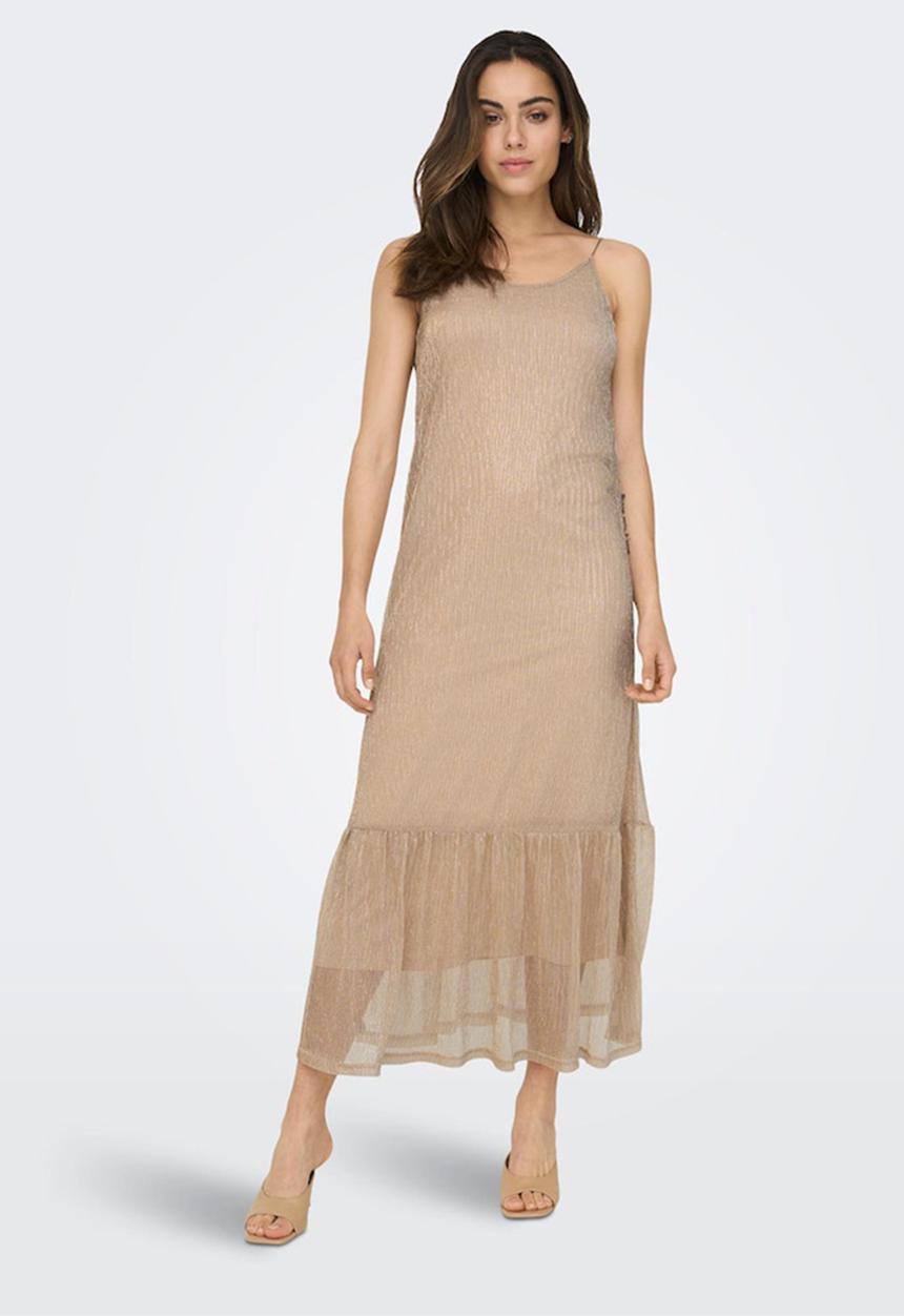 ONLY - Tinga sleeveless maxi dress jrs - peyote
