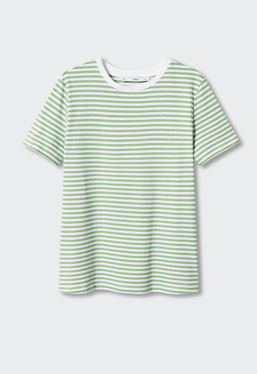 MANGO - T-shirt chalacas - light green