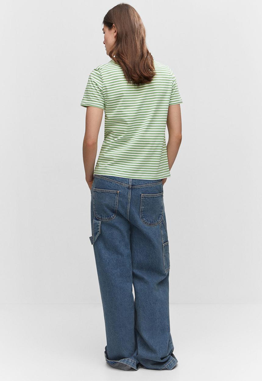 MANGO - T-shirt chalacas - light green