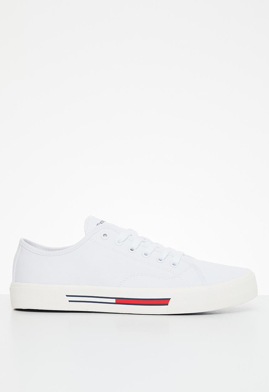 Tommy Hilfiger - Tommy jeans low cut vulcanized sneaker - white