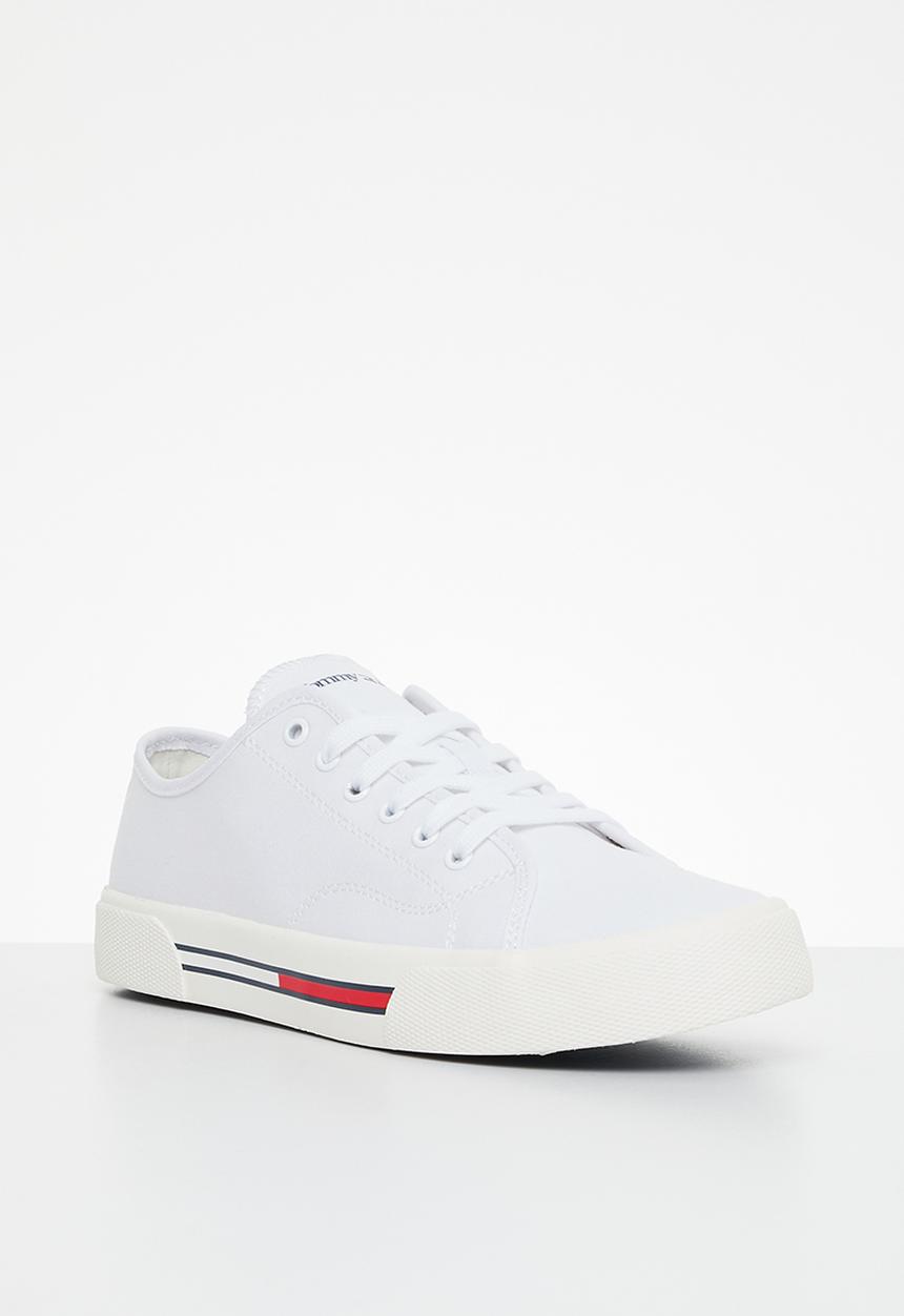 Tommy Hilfiger - Tommy jeans low cut vulcanized sneaker - white