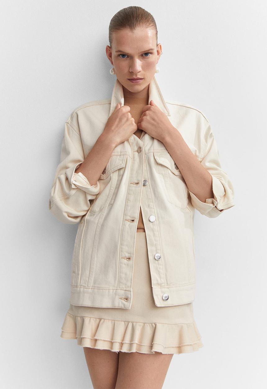 MANGO - Jacket alaia - light beige
