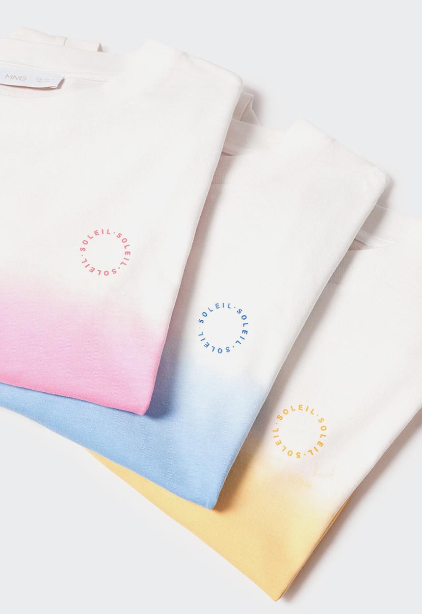 MANGO - T-shirt soleil-h - bright pink