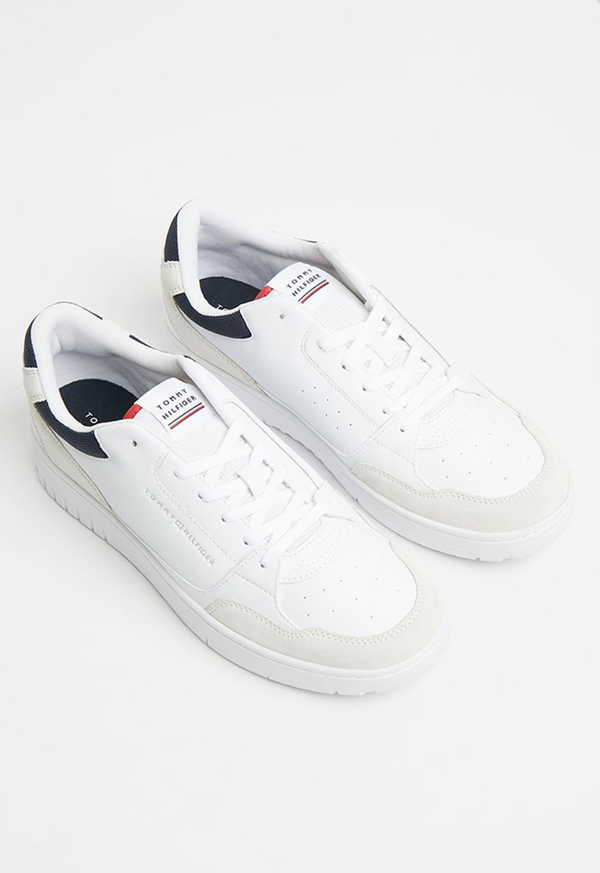 Tommy Hilfiger - Th basket core rwb - white