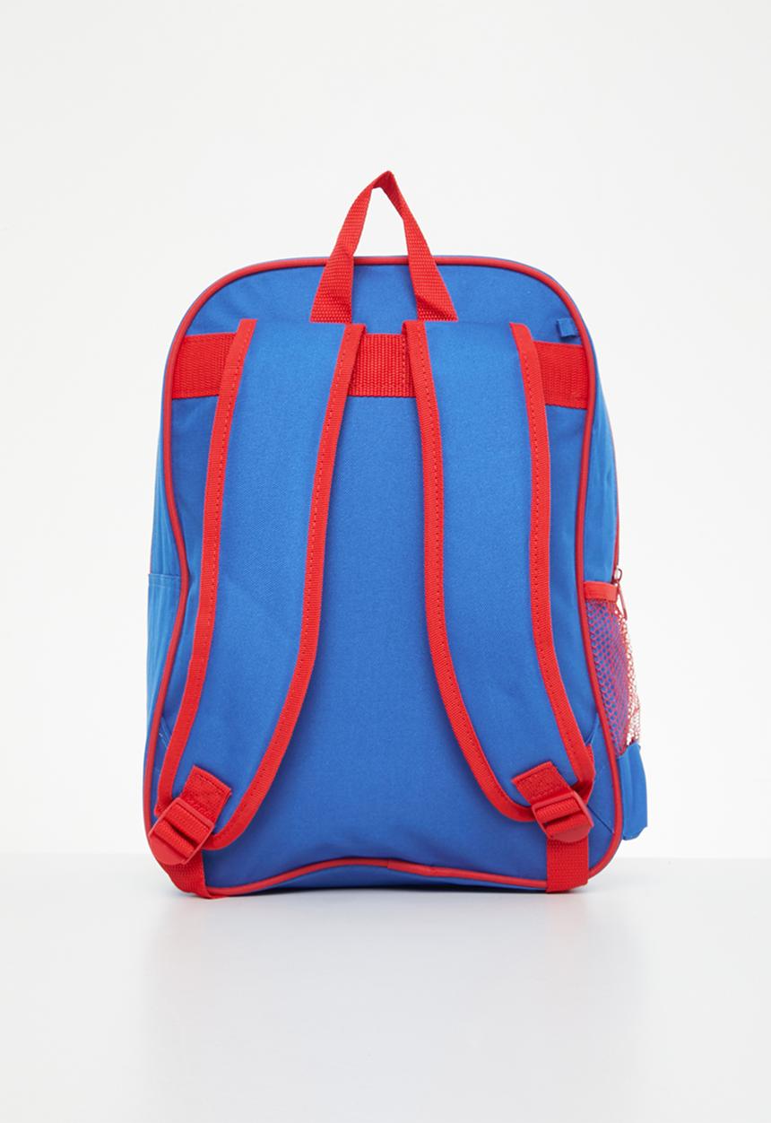 Pop Candy - Spiderman blues lge backpack+p/case - blue