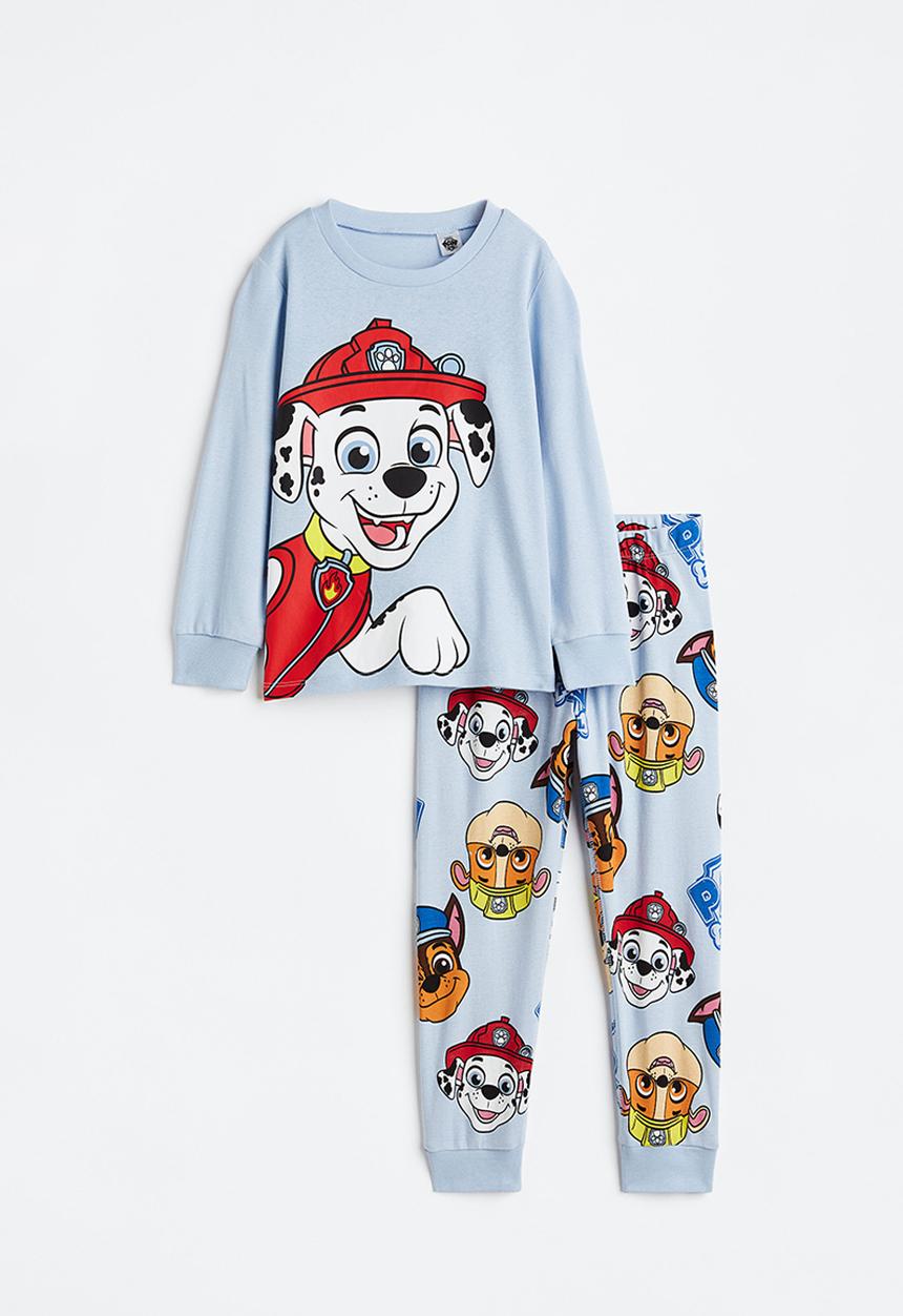 H&M - Printed pyjamas - light blue/paw patrol 