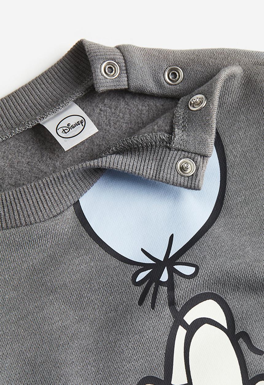 H&M - 2-piece sweatshirt set - dark grey / winnie the pooh 