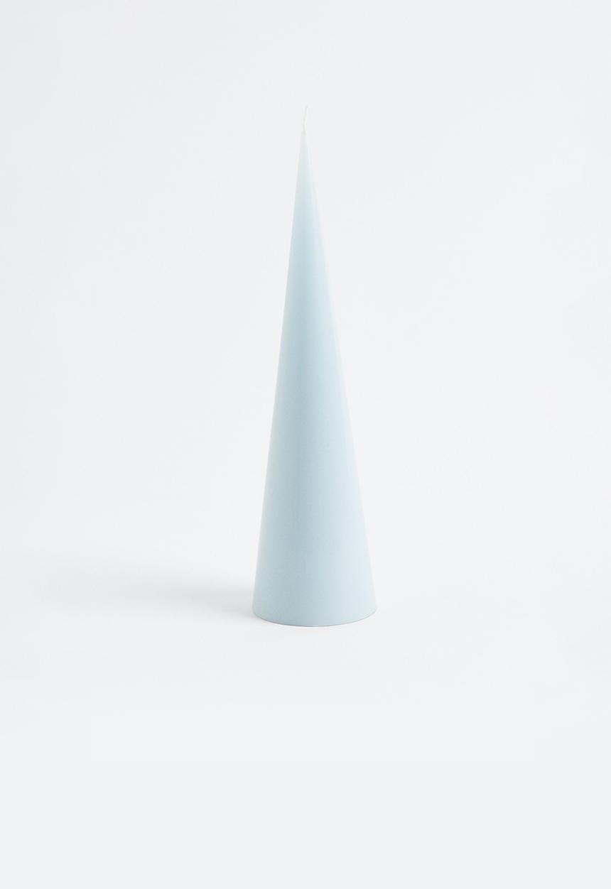 H&M - Cone-shaped candle - light blue