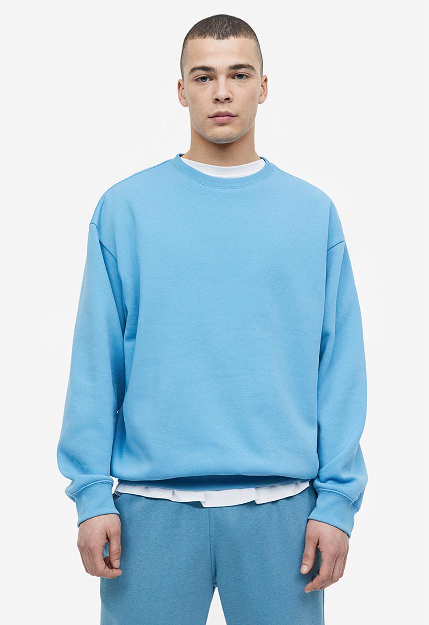 H&M - Relaxed fit sweatshirt - blue