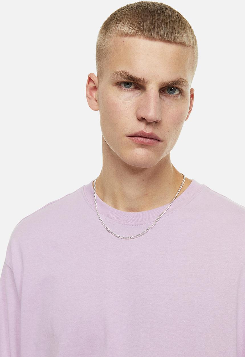 H&M - Relaxed fit jersey top - light purple