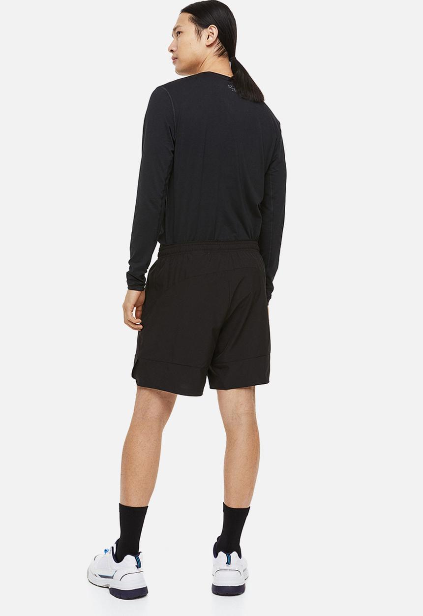 H&M - Sports shorts - black