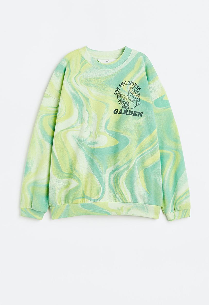H&M - Oversized sweatshirt - green