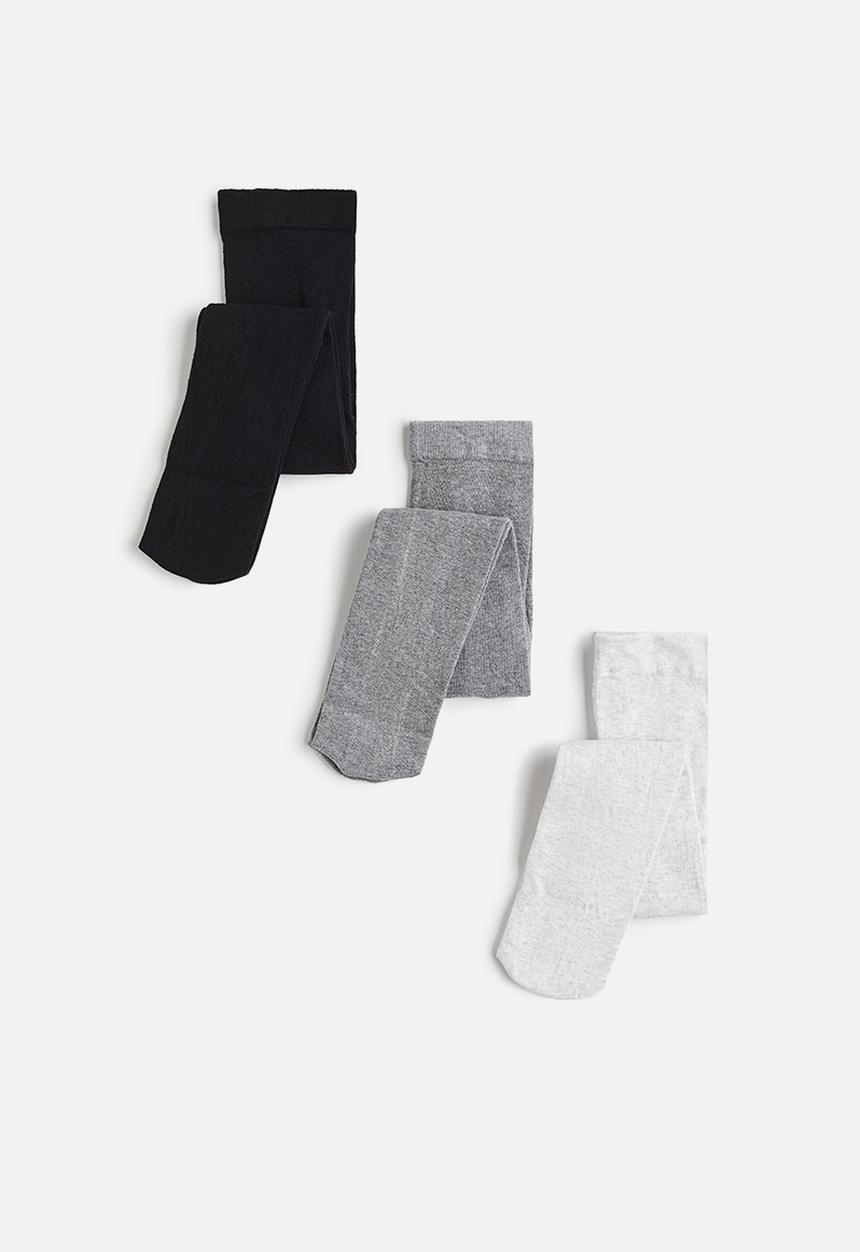 H&M - 3-Pack fine-knit tights - multi