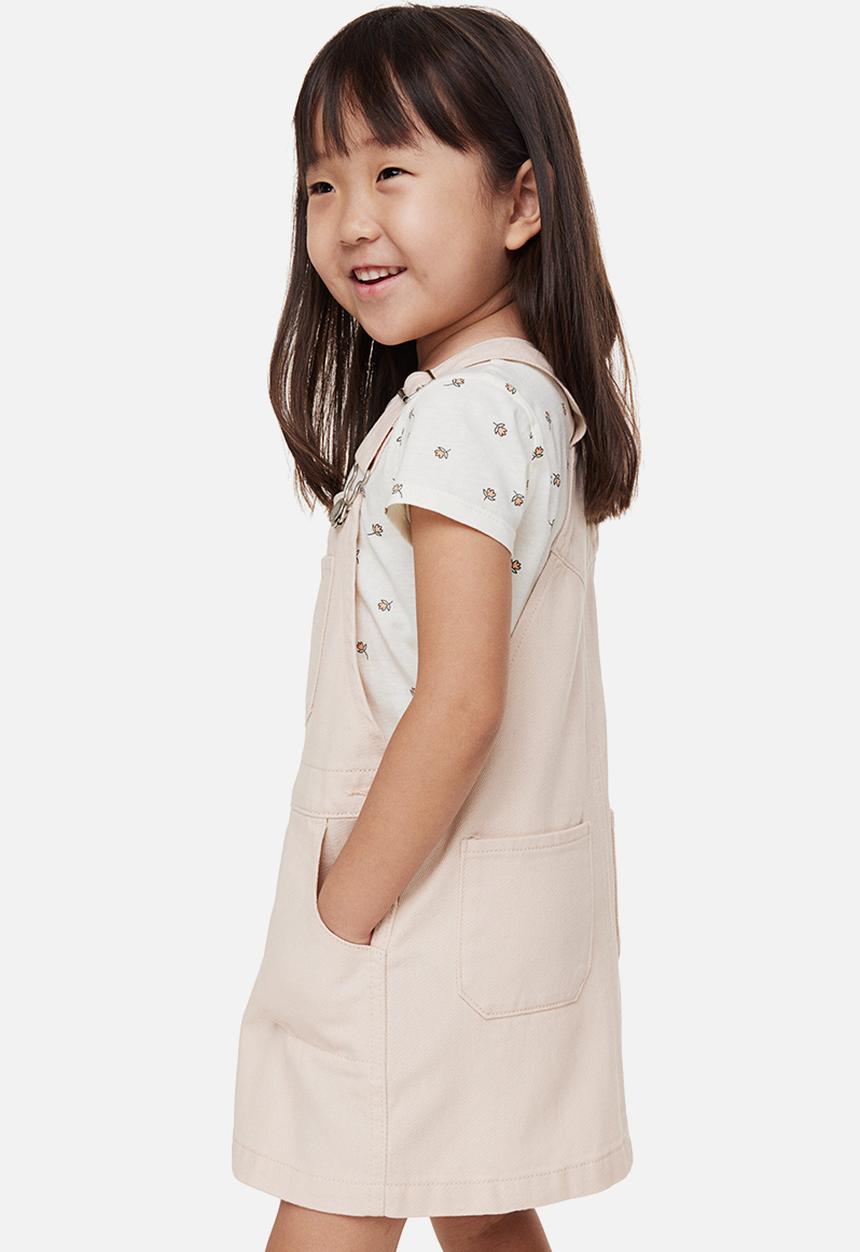 H&M - 2-Piece cotton set - powder pink/floral 