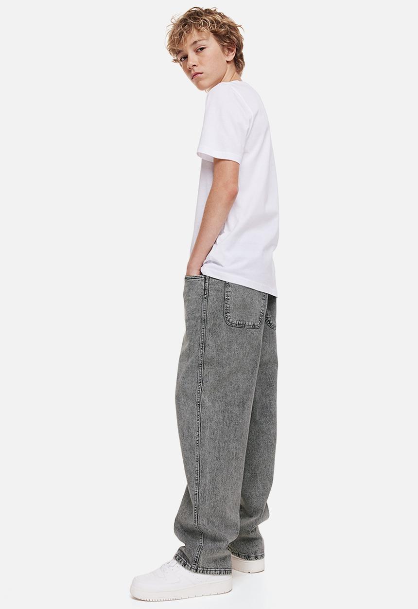 H&M - Baggy fit jeans - grey