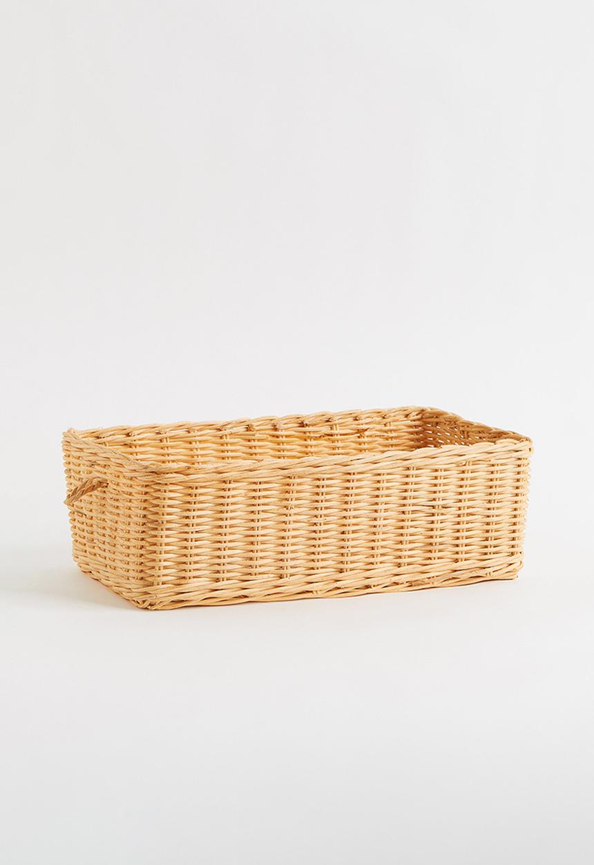 H&M - Small rattan storage basket - beigeDNU