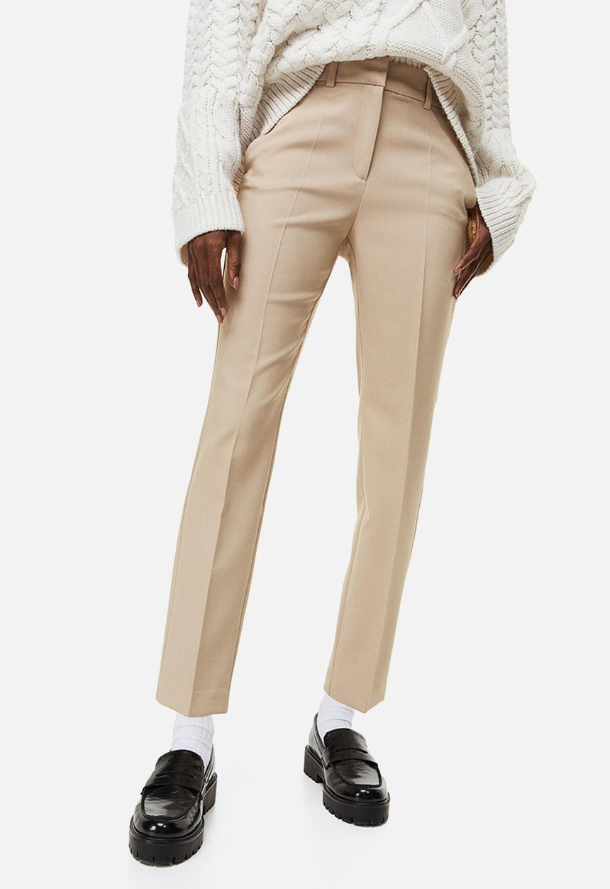 H&M - Cigarette trousers - beige