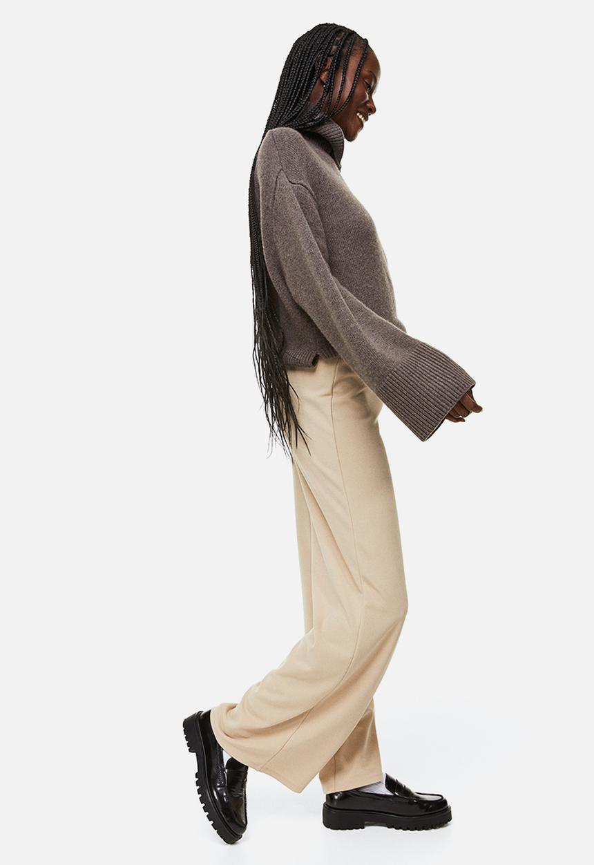 H&M - Wide trousers - beige